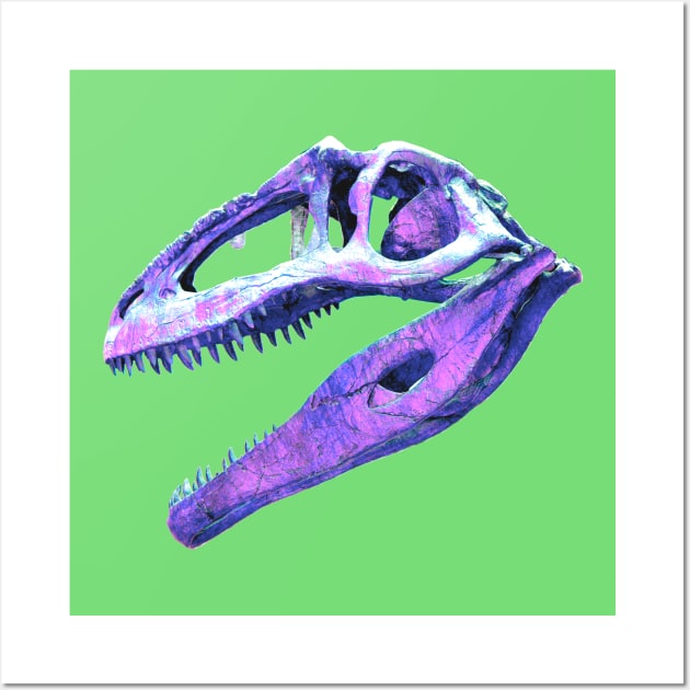 Dino Skull Wall Art by Art of V. Cook